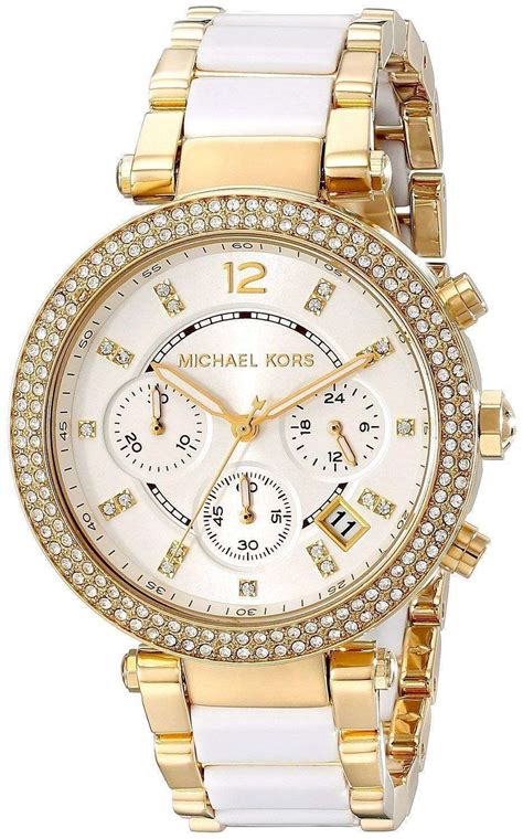 michael kors parker multi-funktions-weisses ziffernblatt mk6119 damenuhr|Michael Kors Parker Multifunktion ab 169,49 .